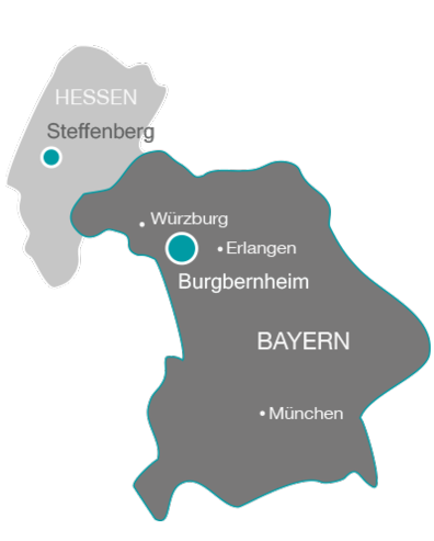 Burkholz GmbH:  Bayern - Burgberneim; Niederlassung: Hessen - Biedenkopf